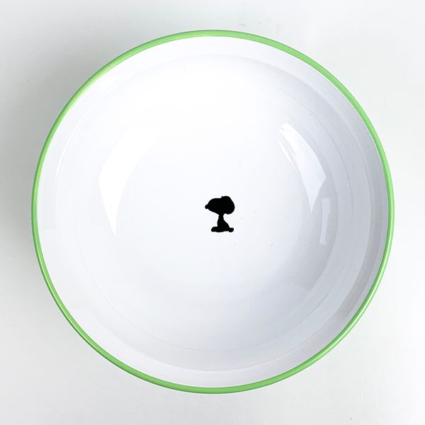 スヌーピー ペットボウル gr スヌーピー ペット お皿 ペット皿 犬 猫 緑 グッズ(mcd)