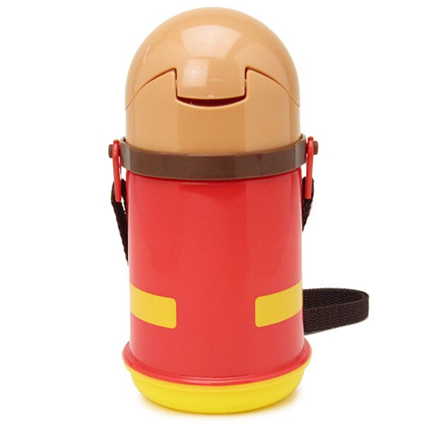 ストロー付 保冷水筒  ダイカット アンパンマン