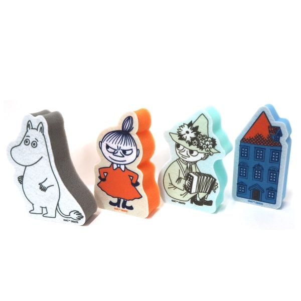 ムーミン ミイ スナフキン MOOMIN 不織布スポンジ キッチン   ダイカット