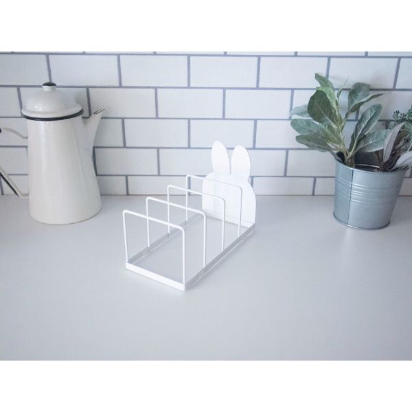 ミッフィー miffy ミッフィー ディッシュスタンドホワイト キッチン