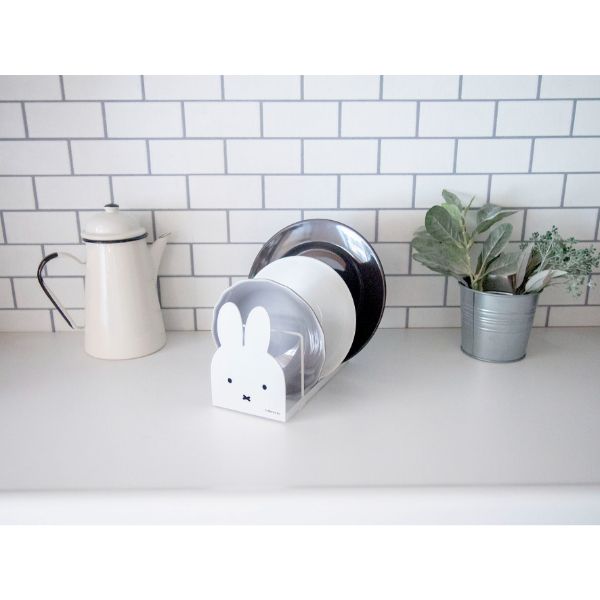 ミッフィー miffy ミッフィー ディッシュスタンドホワイト キッチン