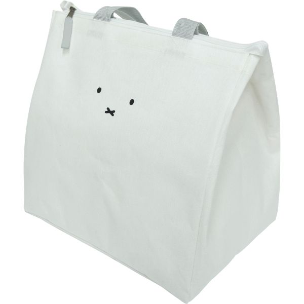 ミッフィー miffy ミッフィーランドリースクエアーバック顔だけミッフィー ランドリー ホワイト