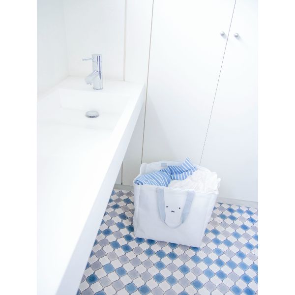 ミッフィー miffy ミッフィーランドリースクエアーバック顔だけミッフィー ランドリー ホワイト