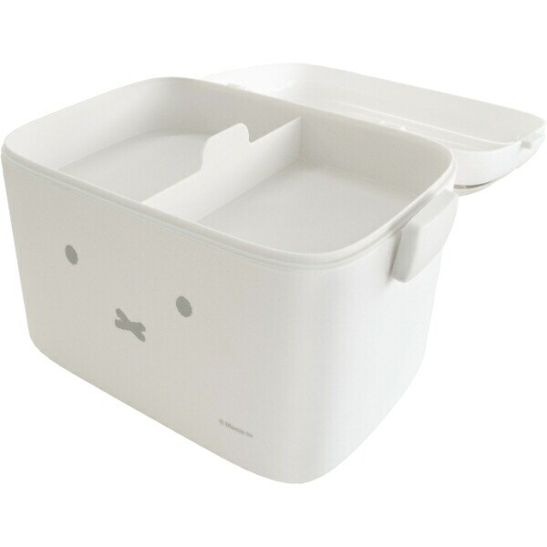 ミッフィー miffy 中仕切り付き収納ケース 救急箱 フェイス柄