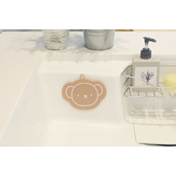 ミッフィー miffy ボリス 吸盤付きシリコーンたわし キッチン