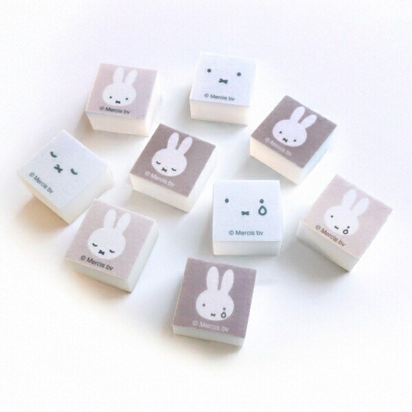 ミッフィー miffy メラミンスポンジ角形9Pセット キッチン