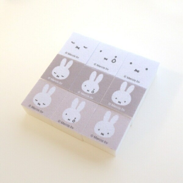 ミッフィー miffy メラミンスポンジ角形9Pセット キッチン