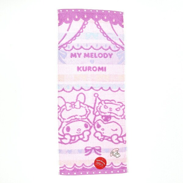 サンリオ マイメロディ＆クロミ ドリーミング フェイスタオル Sanrio