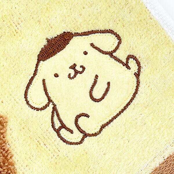 サンリオ ポムポムプリン フェイスタオル(パフェ) Sanrio