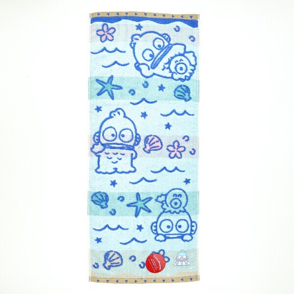 サンリオ ハンギョドン フェイスタオル(マリン) Sanrio