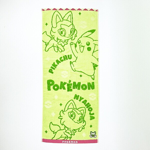 ポケットモンスター ニャオハ フェイスタオル スクール ポケモン