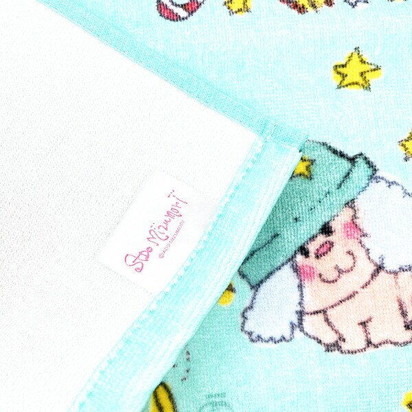 水森亜土 メリー＆ブライト ウォッシュタオル 亜土ちゃん