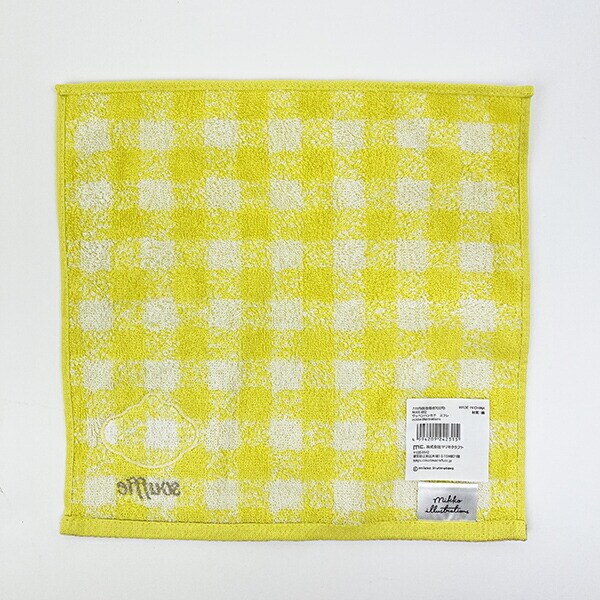 mikko illustrations ミッコ スフレ ワッペン ハンカチ