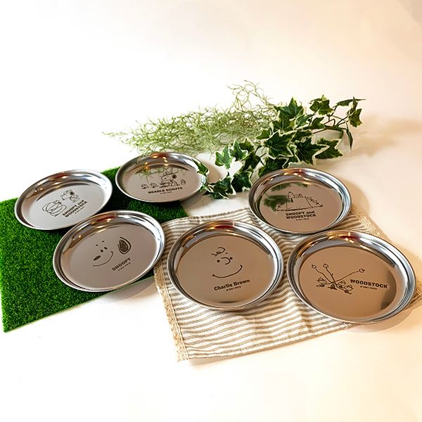 ステンレスプレートバックパックスヌーピー