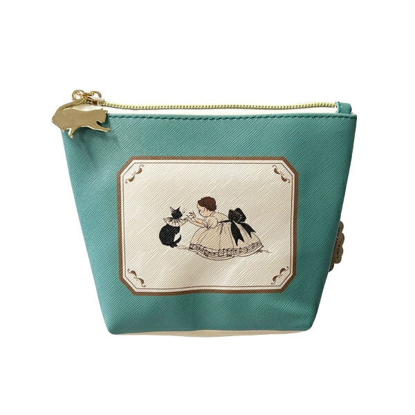 くらはしれい 船形ポーチ グリーン kurahashi Rei