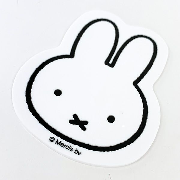 ミッフィー ノンスリップマット 車 カー 用品 miffy×Nicott WH ホワイト