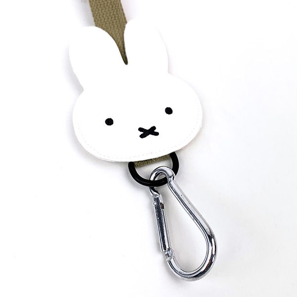 ミッフィー カーシートフック ホワイト カー用品 荷物掛け ドライブ