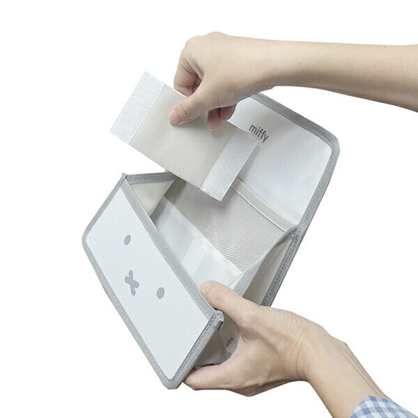 ミッフィー ヘッドレストマルチポケット ミッフィーフェイス カー用品 収納 miffy