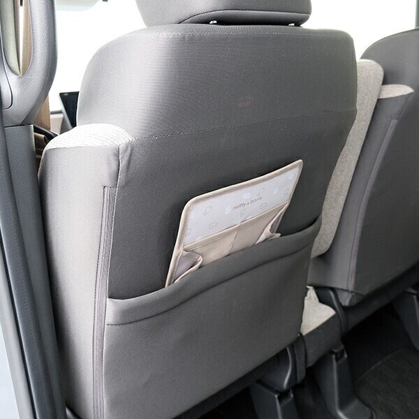 ミッフィー ヘッドレストマルチポケット ミッフィーフェイス カー用品 収納 miffy
