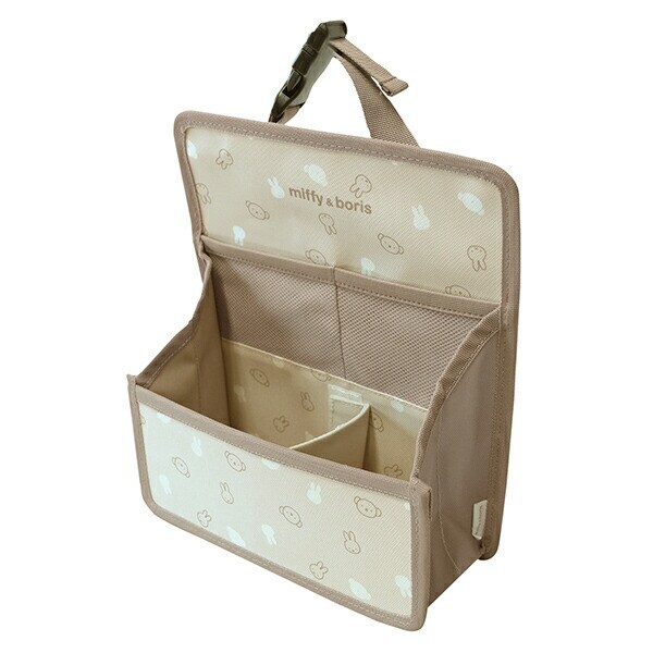 ミッフィー ヘッドレストマルチポケット ミッフィー&ボリス カー用品 収納 miffy