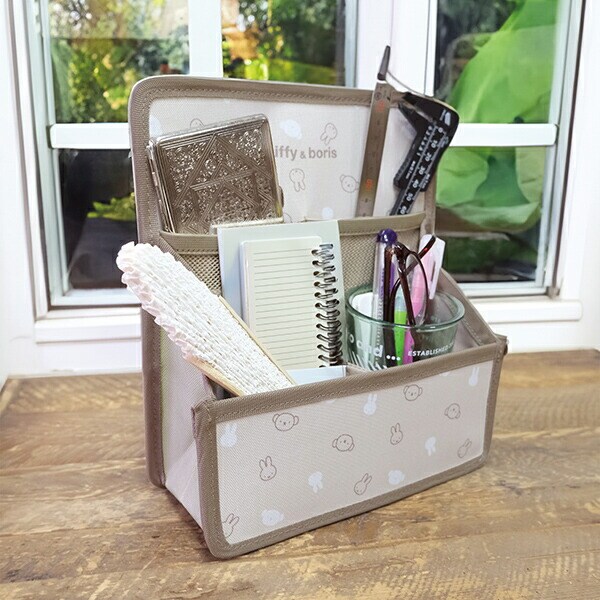 ミッフィー ヘッドレストマルチポケット ミッフィー＆ボリス カー用品 収納 miffy