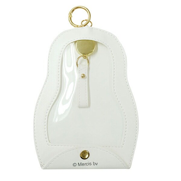 ミッフィー PU スマートキークロッシュ ミッフィーホワイト カー用品 鍵 miffy