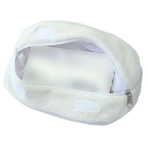 ミッフィー miffy ヘッドレスティッシュケース （ホワイト） カー用品