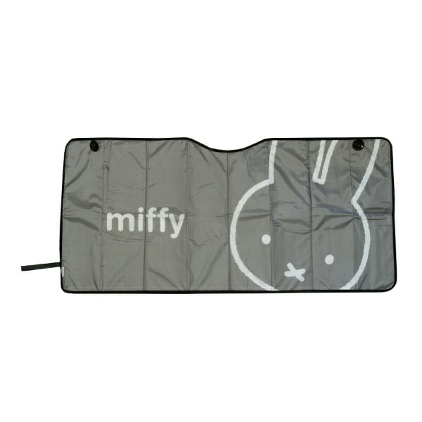 ミッフィー miffy パタパタ サンシェード 日よけ グレー