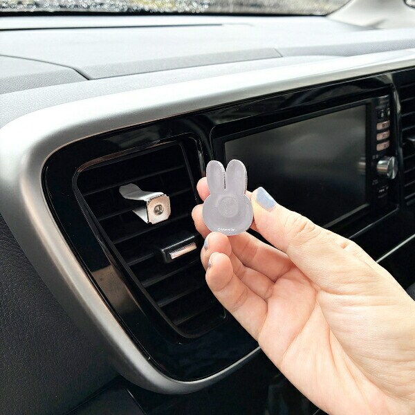 ミッフィー エアコンルーバーアクセサリー ミッフィー＆ボリス カー用品 miffy