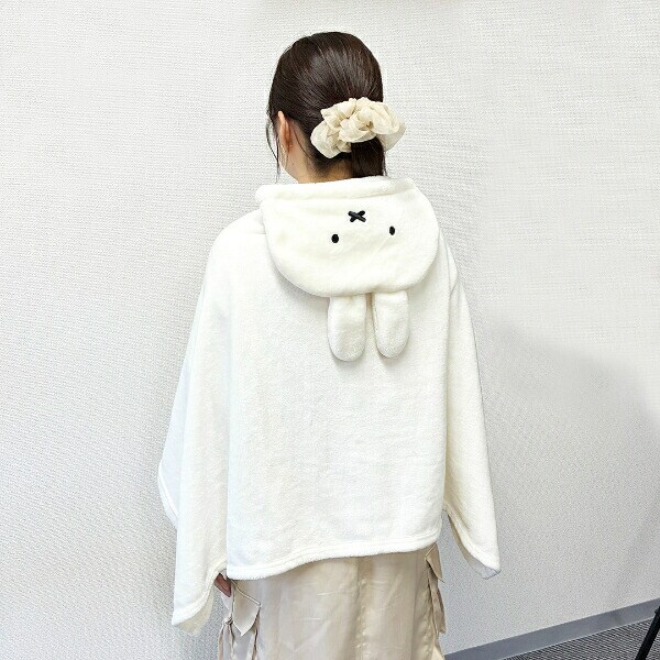 ミッフィー ブランケットになるヘッドレストセレクション グレー カー用品 miffy