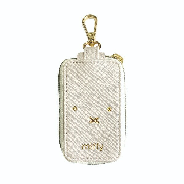 ミッフィー miffy スマートキーカバー 4 フェイス アイボリー キーケース カー用品