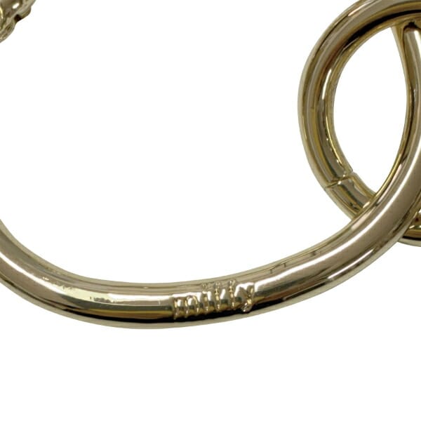 ミッフィー miffy カラビナスマートキーホルダー ゴールド ストラップ フェイス カー用品