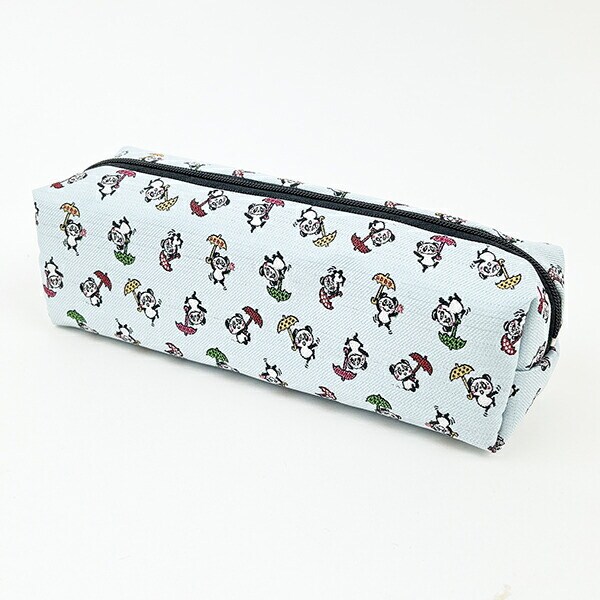 内藤ルネ ルネパンダ ペンケース (ブルー) 文具 日本製