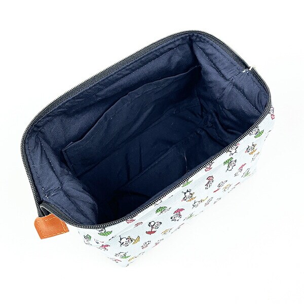 内藤ルネ ルネパンダ ポーチ (ブルー) 日本製