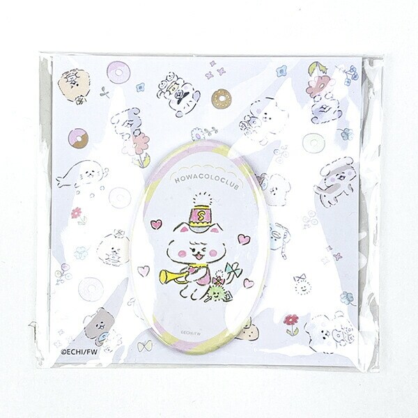 ほわころくらぶ マグネット しろころんちゃん ホワイト インテリア