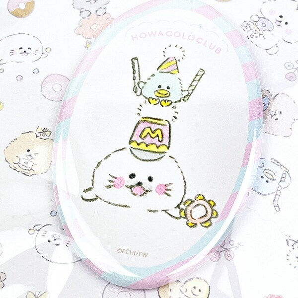 ほわころくらぶ マグネット むくころちゃん ホワイト インテリア