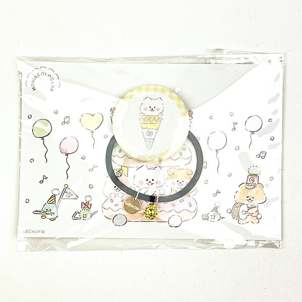 ほわころくらぶ ヘアポニー ほわころちゃん アイスクリーム イエロー ヘアゴム アクセサリー