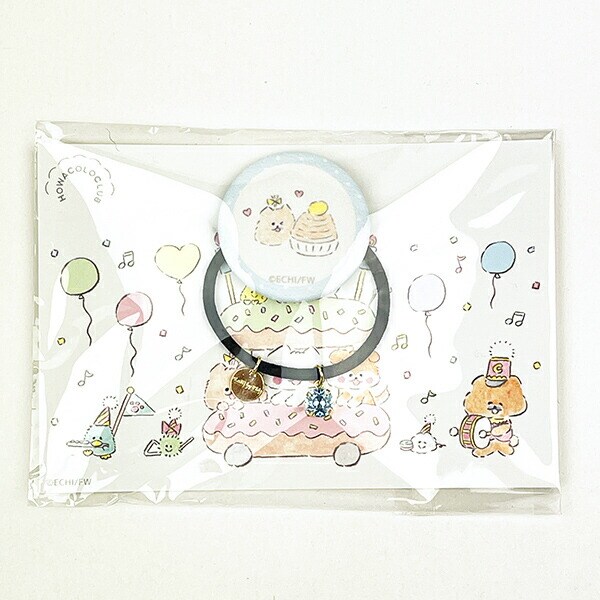 ほわころくらぶ ヘアポニー ほわころちゃん ぽんぽんぽめちゃん モンブラン サックス ヘアゴム アクセサリー