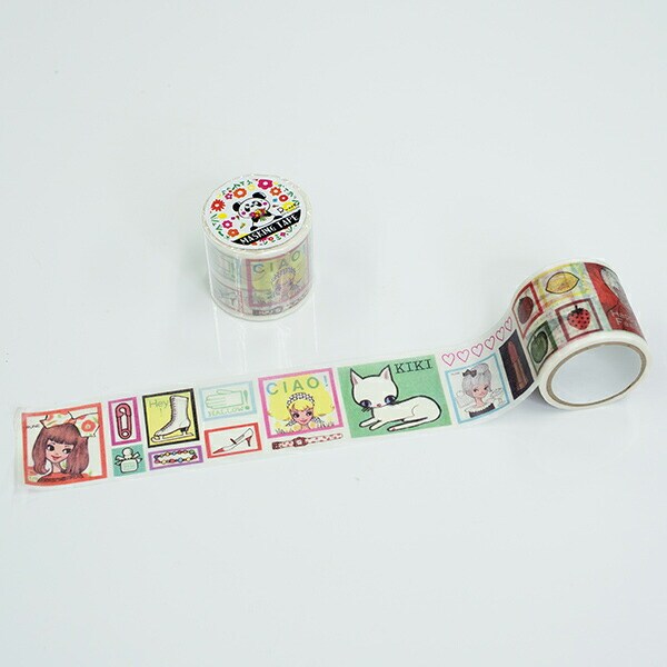 内藤ルネ CIAO! マスキングテープ (3cm) 文具