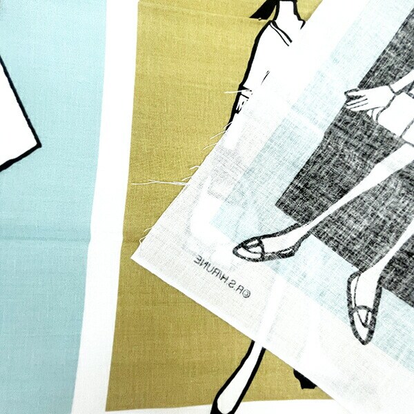 内藤ルネ ルネガール（JUNIOR 5人） 手拭い タオル RUNE