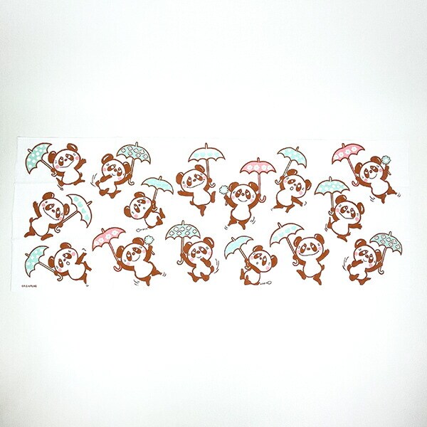 内藤ルネ ルネパンダ（アンプレラ） 手拭い タオル RUNE