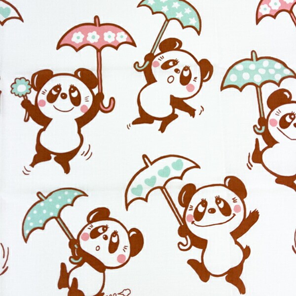 内藤ルネ ルネパンダ（アンプレラ） 手拭い タオル RUNE