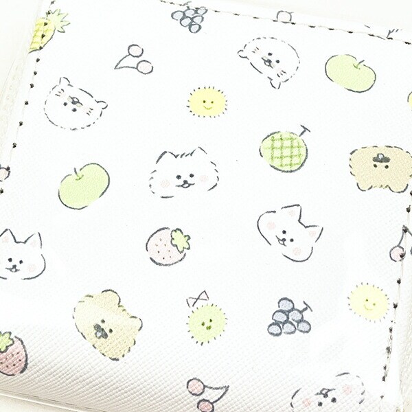 ほわころくらぶ ミニウォレット ホワイト 財布 ミニ財布