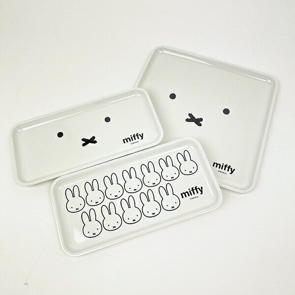 ミッフィー miffy レクタングルトレー Many/メニー キッチン