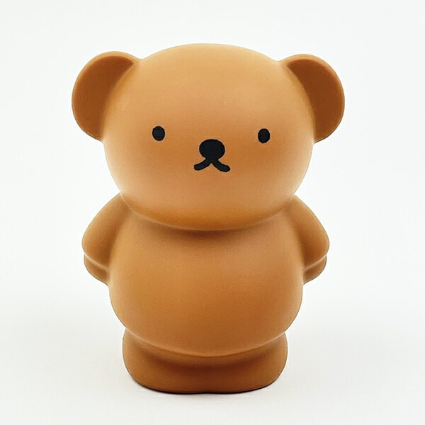 ミッフィー miffy ボリス マネーバンク (ブラウン) 貯金箱