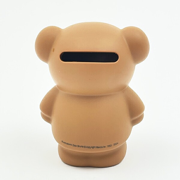 ミッフィー miffy ボリス マネーバンク (ブラウン) 貯金箱