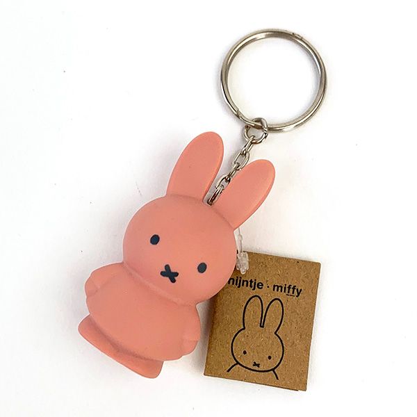 ミッフィー miffy キーチェーン キーホルダー スモーキーピンク マスコット