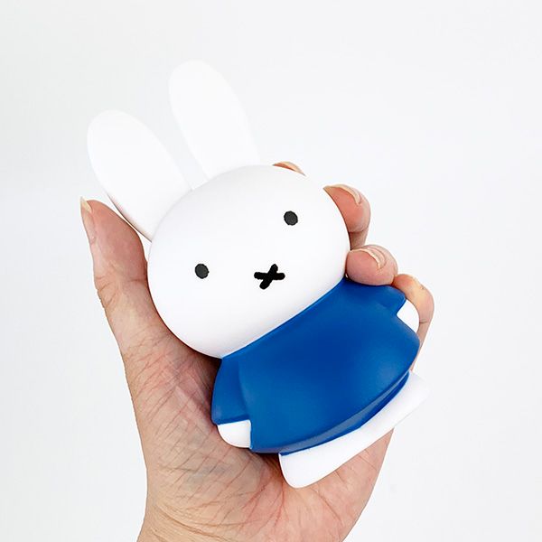 ミッフィー miffy マネーバンク マネーボックス ブルー 貯金箱 Sサイズ