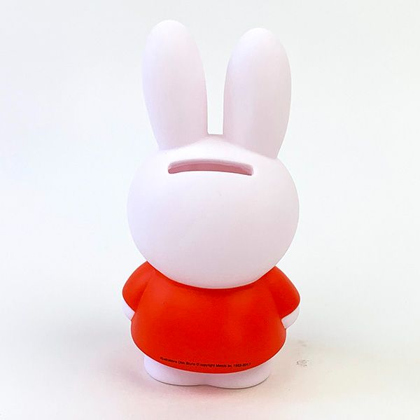 ミッフィー miffy マネーバンク マネーボックス オレンジ 貯金箱 Sサイズ