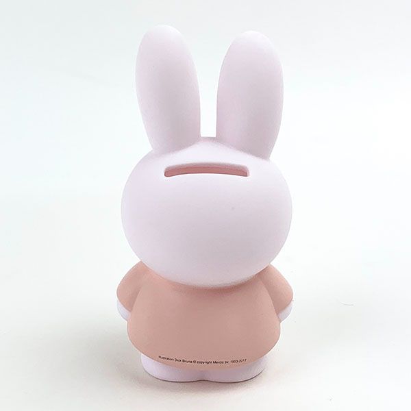 ミッフィー miffy  マネーバンク Sサイズ パウダーピンク 貯金箱 　 　 　